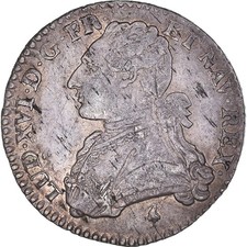 [#1150842] Coin, France, Louis XVI, 1/10 Ecu, 1778, Paris, AU, Silver, Gadoury:3