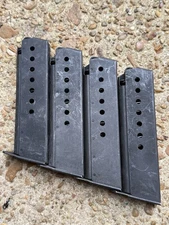 Post WW2 1950s 60s West German WALTHER P1 P38 Pistol 9mm steel gun MAGAZINE 8 RD