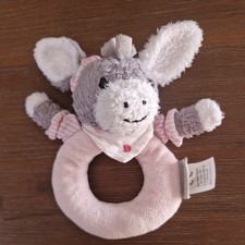 Sterntaler Greifling Esel Emmi Rassel rosa Ba...