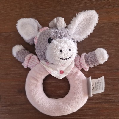 Sterntaler Greifling Esel Emmi Rassel rosa Baby 