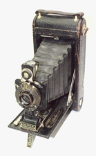 Kodak No. 1A Autographic Kodak Jr. Folding Camera -FOR PARTS OR REPAIR- READ