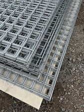 Galvanized Wire Mesh Panels 200cm x 100cm | 75mm x 75mm Holes | Strong 4mm wire