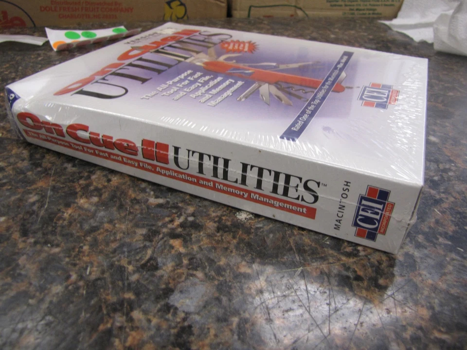 NEW SEALED in Plastic -ON CUE II UTILITIES -All Purpose Tool MACINTOSH V.3  HJ43 - Image 3 of 4
