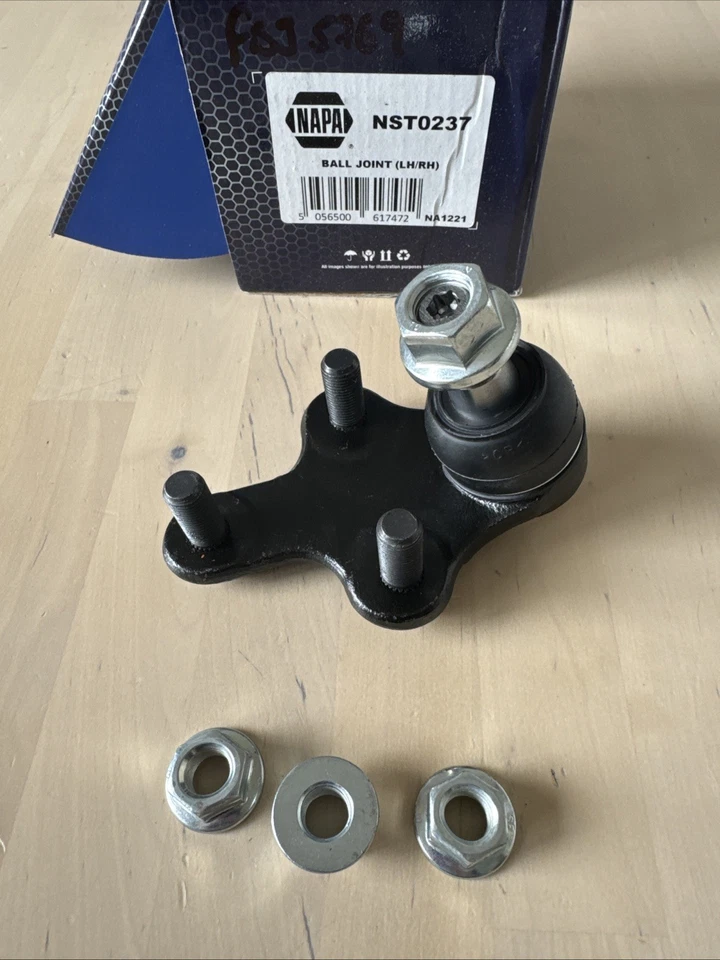 Ball Joint fits VAUXHALL COMBO E CITROEN Left or Right 2018 on Suspension NAPA - Image 2 of 4