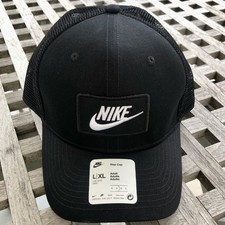 Nike Futura Swoosh Box Logo Rise Cap Mesh Bac...