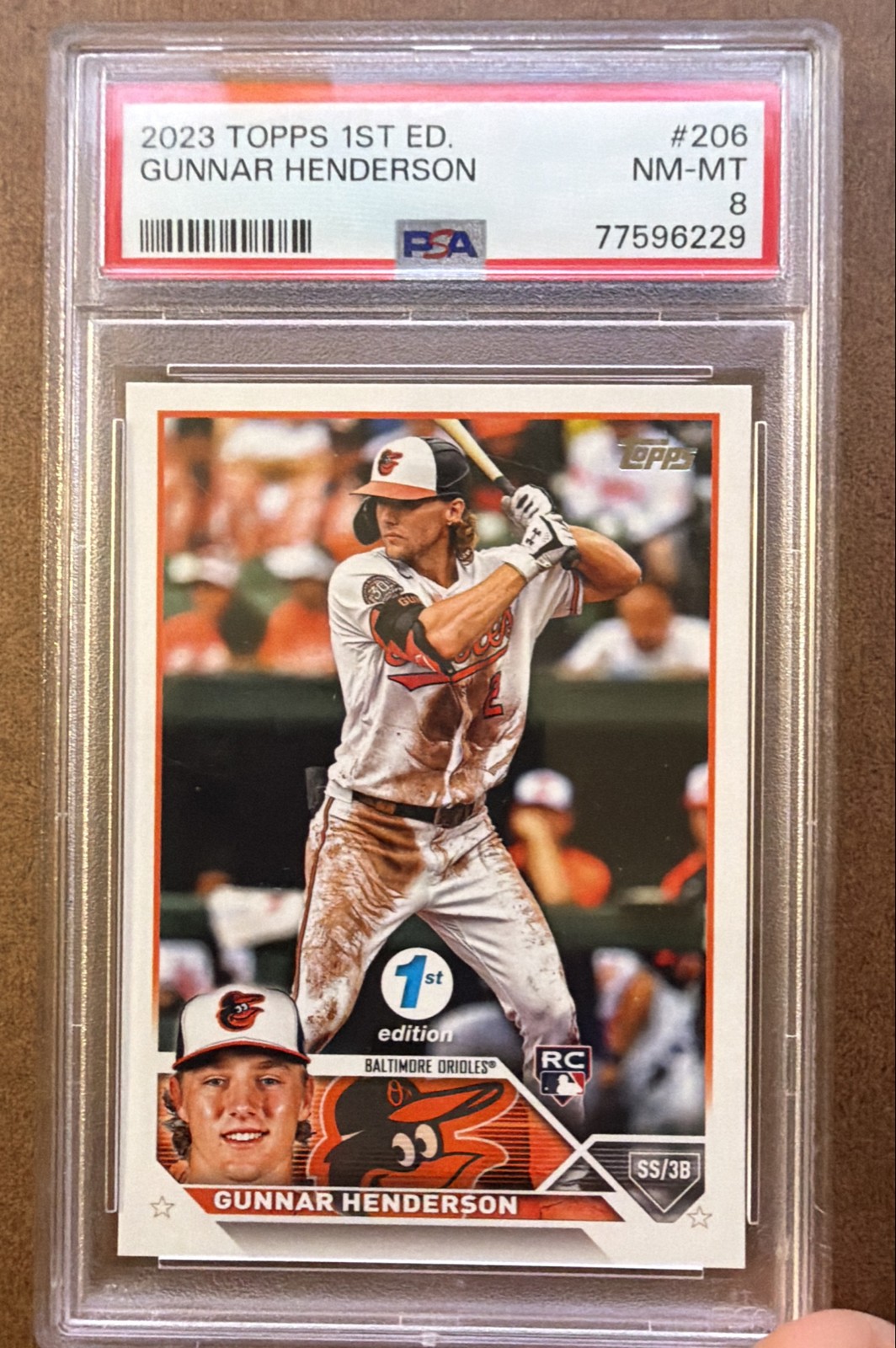 2023 Topps Series 1 1st Edition - Gunnar Henderson #206 (RC)