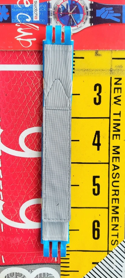 Correa de repuesto para reloj Swatch ESCALA TÉCNICA SULN100 divertido buceo torino Foto 2 de 2