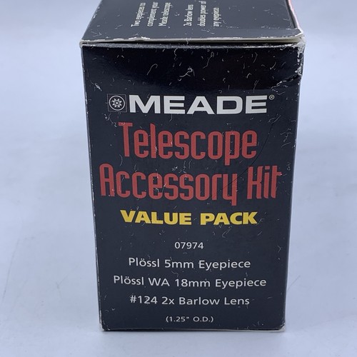 Meade Teleskop Plössl Zubehörset Okulare & 2x Barlowlinse *LESEN* - Bild 14 von 15