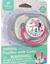Baby Pacifier Disney infant newborn girl Minnie Mouse NEW Factory Sealed