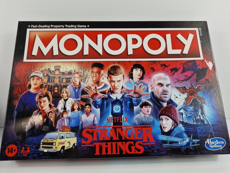 Netflix Stranger Things Monopoly Board. Brand New And Still Sealed. #B1#