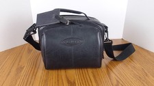 Vintage Case Logic Camera / Camcorder Bag Faux Leather Strap Padded Tag