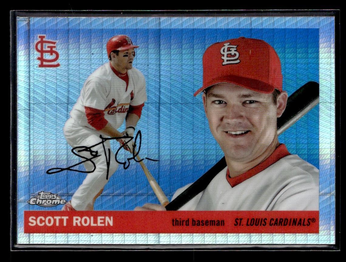 2025 Topps Chrome Platinum #280 Scott Rolen Refractors