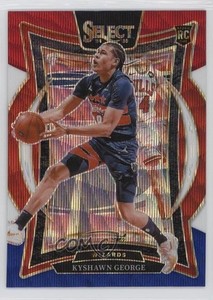2024-25 Panini Select Concourse Tri-Color Prizm Kyshawn George #85 Rookie RC