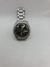 Seiko 5 6319-8010 Vintage Ricondizionato Automatico Quadrante Oro Day-Date Acciaio Inox