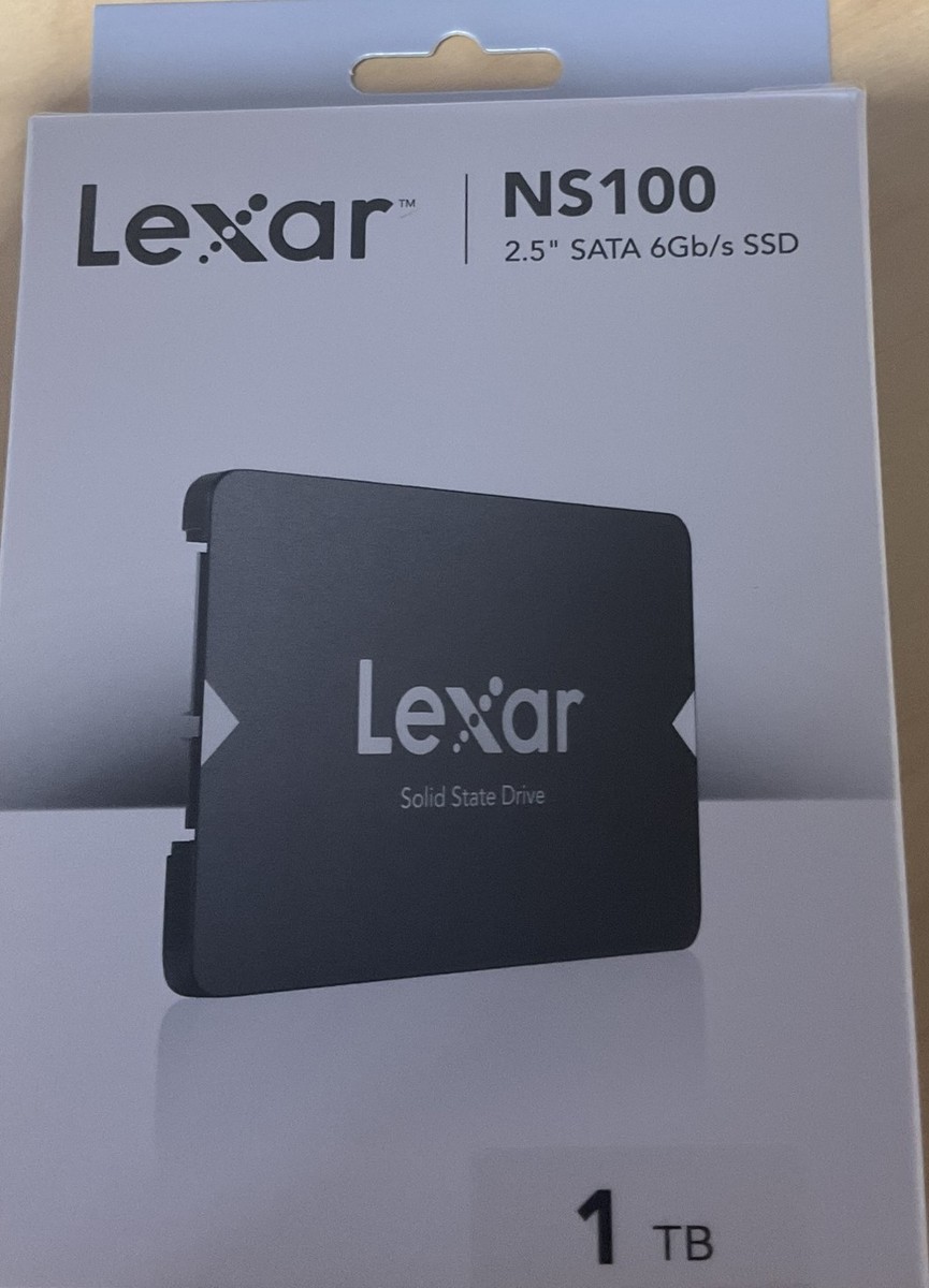 Lexar NS100 2.5” SATA III (6GB/S) 1TB Internal SSD (LNS100-1TRBNA