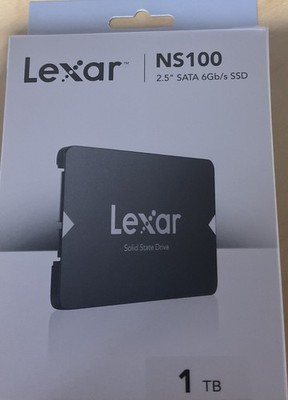 Lexar NS100 2.5” SATA III (6GB/S) 1TB Internal SSD (LNS100-1TRBNA