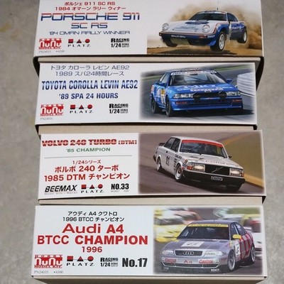 nunu BEEMAX PLATZ 1/24 Porsche 911 SC RS Corolla Levin AE92 Volvo 240 Turbo Audi