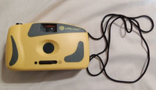 VINTAGE YELLOW LIFELONG PLASTIC 35MM FILM CAMERA
