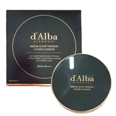 d'Alba Serum Glow Tension Cover Cushion Foundation 17g SPF50+ PA++++ dalba