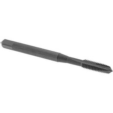OSG 2813801 HSS Spiral Point Tap: 10-32 UNF, 3 Flutes, Plug, 2B, Vanadium HSS,