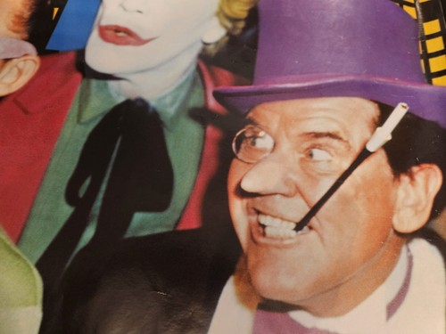 BATMAN 1966 THE MOVIE VILLAINS POSTER LEE MERIWETHER FRANK GORSHIN SIGNED JSA - Picture 16 of 21