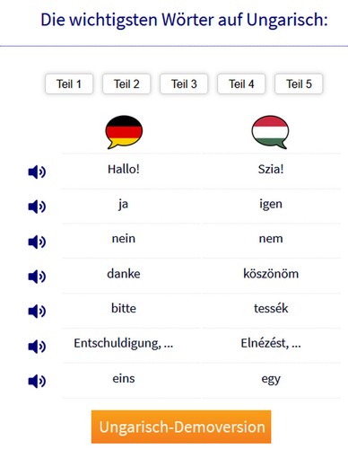 81 Sprachen von A bis Z Multimedia-Sprachkurs Demo vor Kauf der Vollversion - Bild 155 von 165