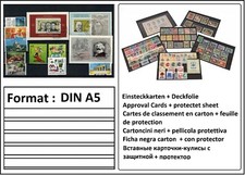50 Lighthouse A5 Approval Cards Clamp Cards 5 Strips + Foil