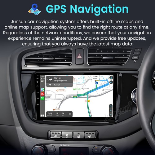 Carplay For Kia Ceed 2012-2016 9"Car Radio GPS Sat Nav Andoid 13 WIFI 2+64GB SWC - Picture 6 of 19