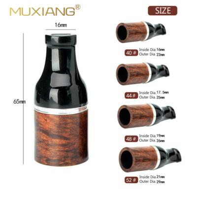 Briar Wood Cigar Mouthpiece Cigar Holder Accessories Smoking Filter Tips  Wooden