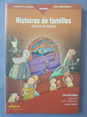 Spanisch lernen, Familiengeschichten, Schülerbuch, Jocelyne Accardi
