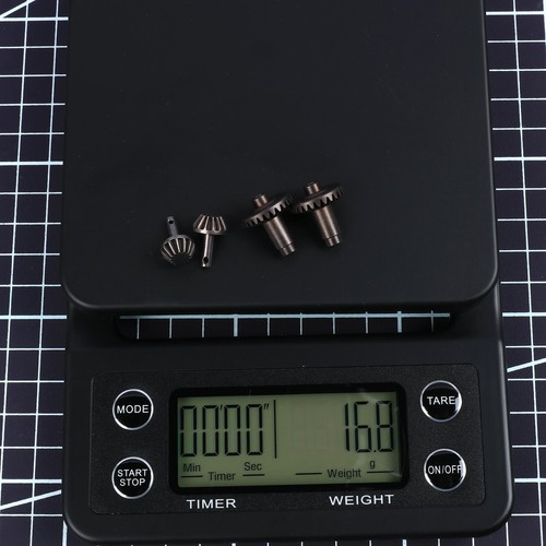 Engranajes de eje de portal trasero delantero de acero para RC Hobby Plus CR18P Rock Van Trail Hunter - Imagen 5 de 6
