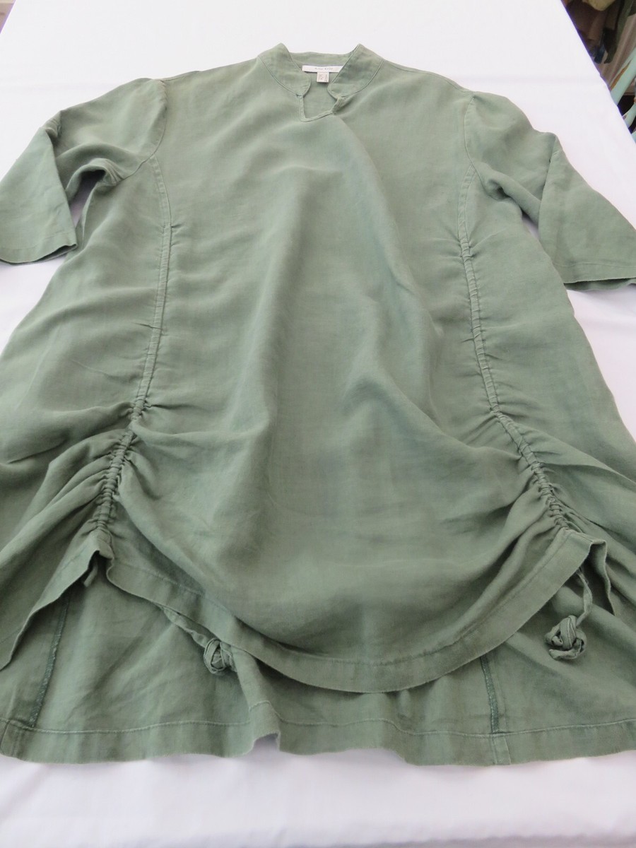 girl linen dress Girls Linen Look Smocked Back Tank Dresses