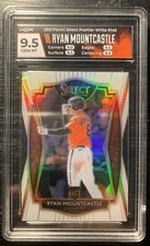 2020 SELECT Ryan Mountcastle Rookie Premier White /50 HGA 9.5 Orioles #146 RC