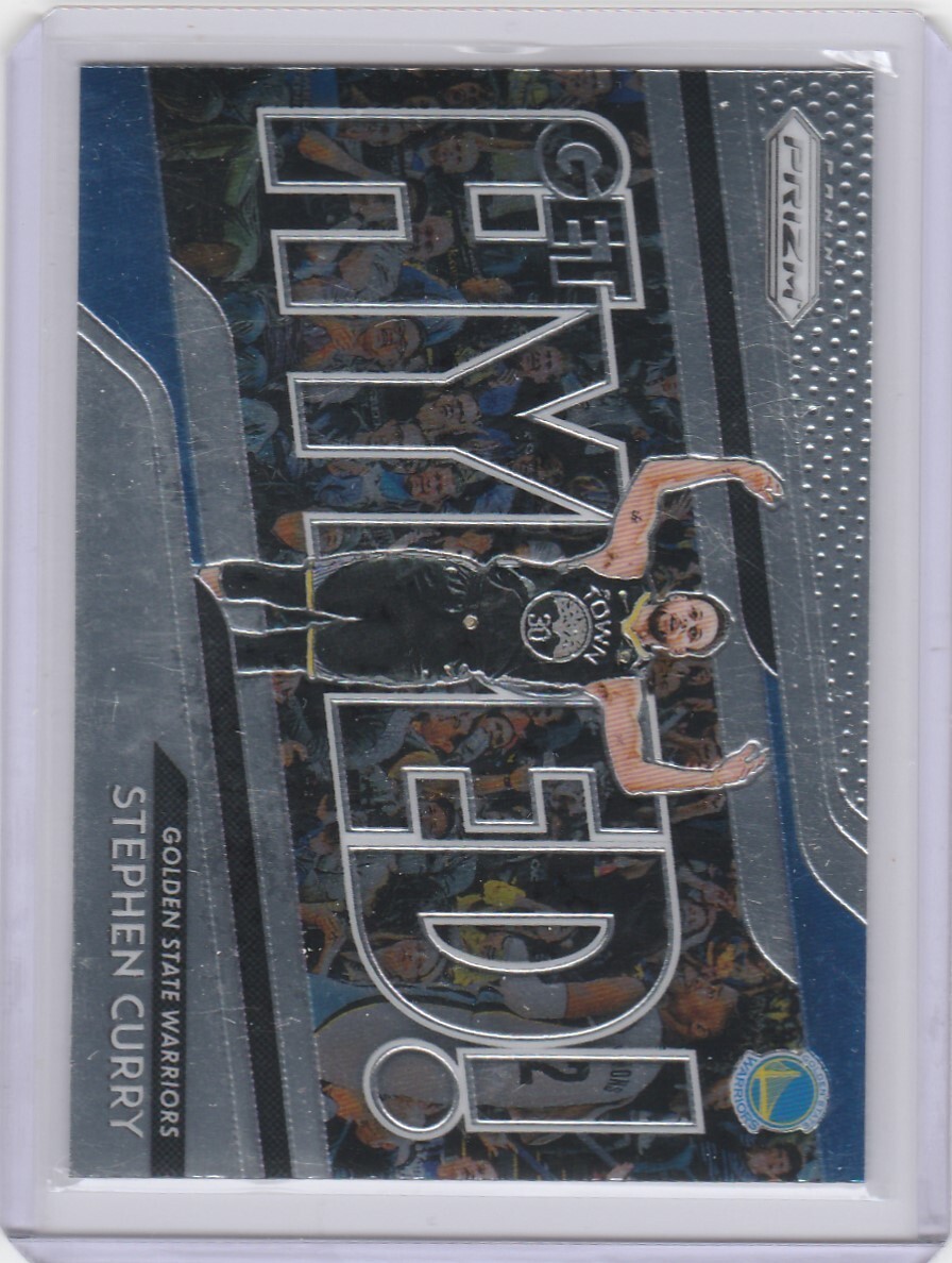 2018-19 Panini Prizm Get Hyped #2 Stephen Curry Warriors