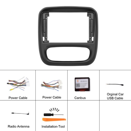 8 kern 64G DAB+ Android 13 Autoradio Für Renault Trafic 3 Opel Vivaro B GPS Navi - Bild 9 von 11