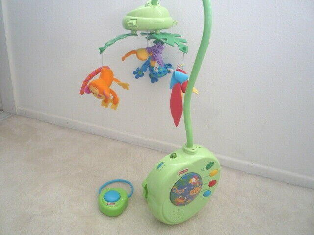 rainforest cot mobile