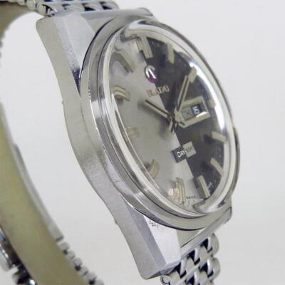 RADO アナログ時計 シルバー RADO Watch 11847 Day/Night Automatic Day Date Silver x Black