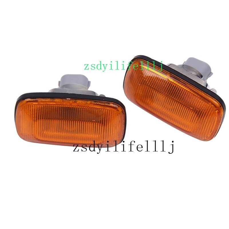 2x For Toyota Land Cruiser 91-97 Fender LH RH Marker Signal Turn