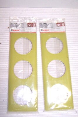 5 Plaques De Finition Legrand Céliane Bambou - Réf. 99834, Pour Interrupteurs Et Prises