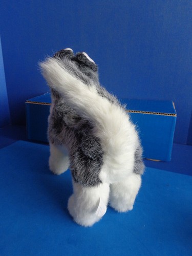 VINTAGE AMERICAN GIRL HUSKY DOG- LARGER SIZE- 10" LENGTH- 9.5" HEIGHT- HTF - Picture 7 of 13
