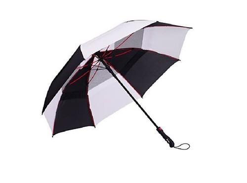 Repel Umbrella Golf Umbrella - 60&amp;#034; Vented Double Canopy with Triple Layered