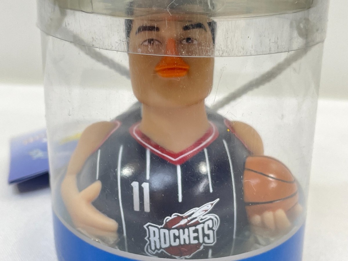 RARE! Celebriduck Yao Ming Houston Rockets Second Edition Rubber