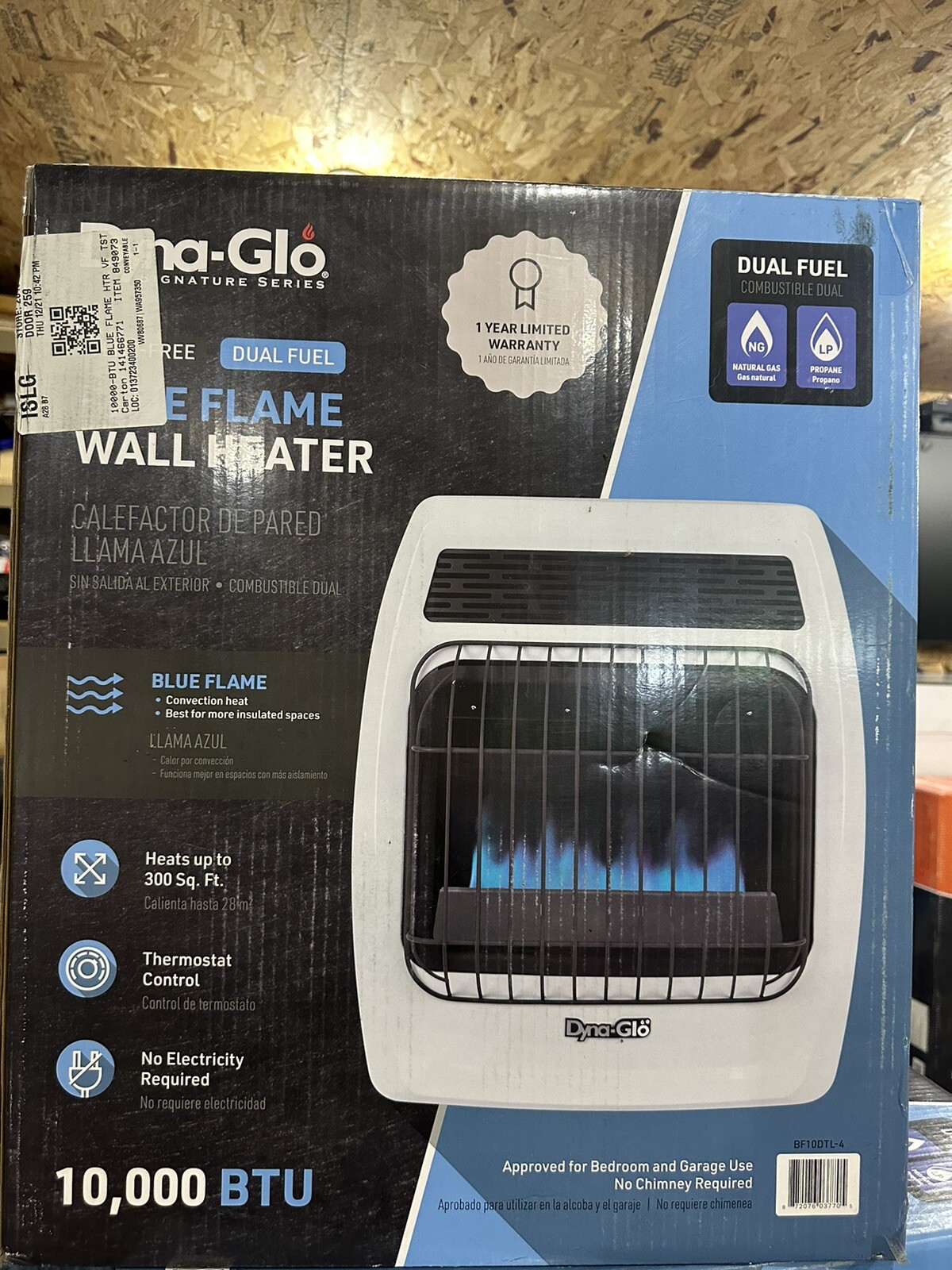 Gas Garage Dyna Glo Vent Free Garage Heater Dyna Glo Direct Vent