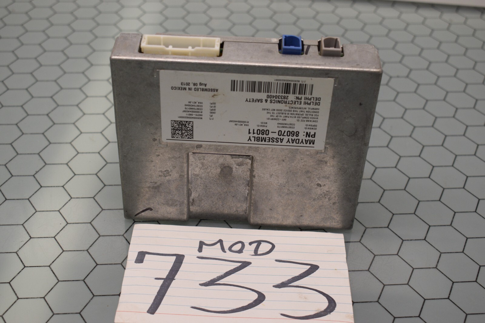 11 12 13 14 15 16 17 Toyota Sienna Mayday Control Module #733-MOD