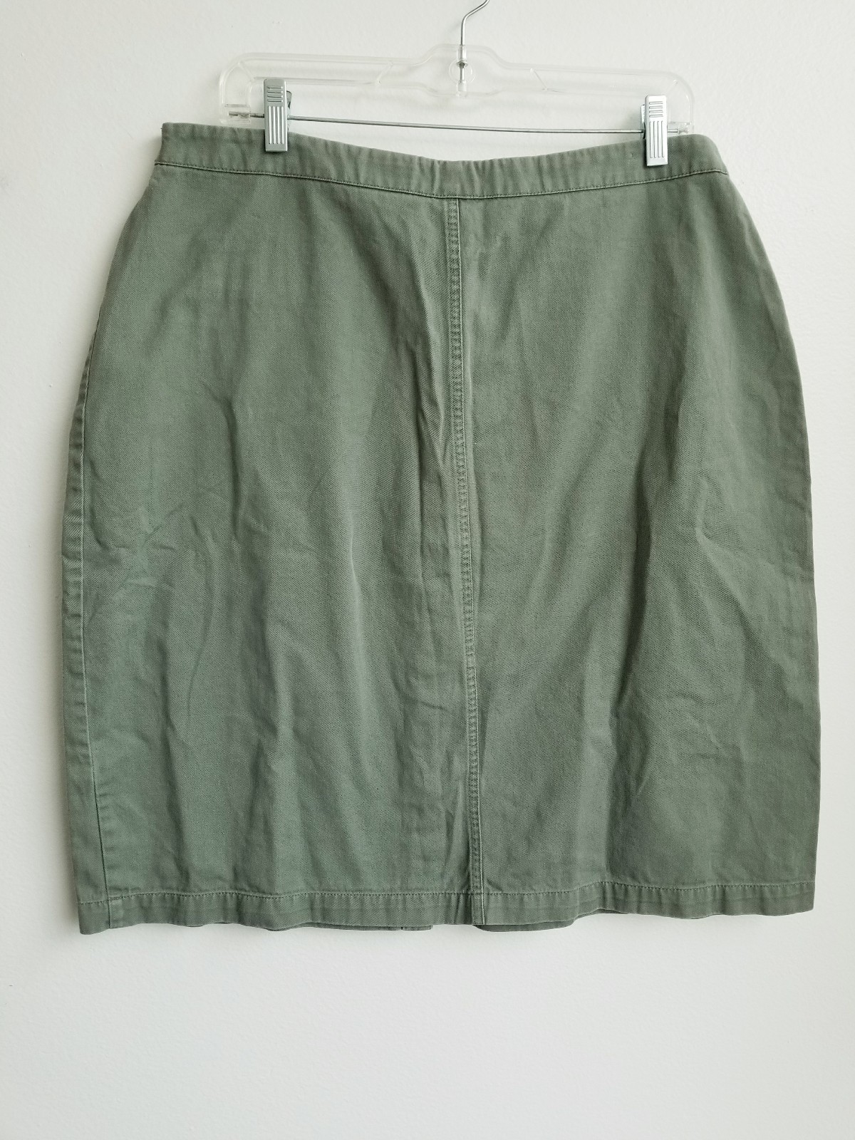 Army Green Button Down Basic Editions Size 18 Ski… - image 4