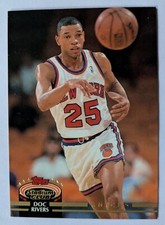 DOC RIVERS, 1992-93 TOPPS STADIUM CLUB #241, KNICKS