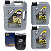 MotoröL Set Top Tec 5W-40 Liqui Moly 7 Liter + ÖLfilter FüR Rover VW LT 28-35