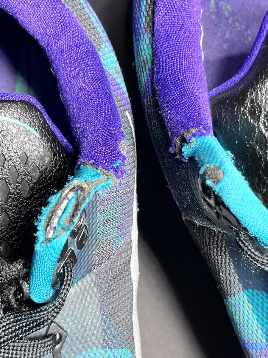 Nike Kobe Bryant X 10 Peach Jam Overcome Emerald Purple 705317-305