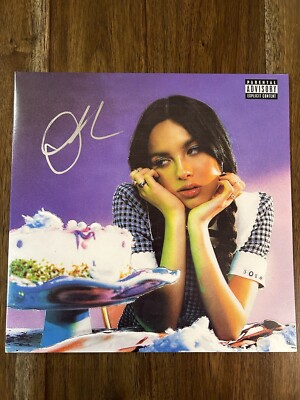 Olivia Rodrigo 'Sour' Signed Vinyl Album Beckett BSA RARE