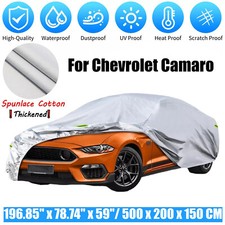 For Chevrolet Camaro Car Cover Thicken Wanti-theft Lock All Weather Protection